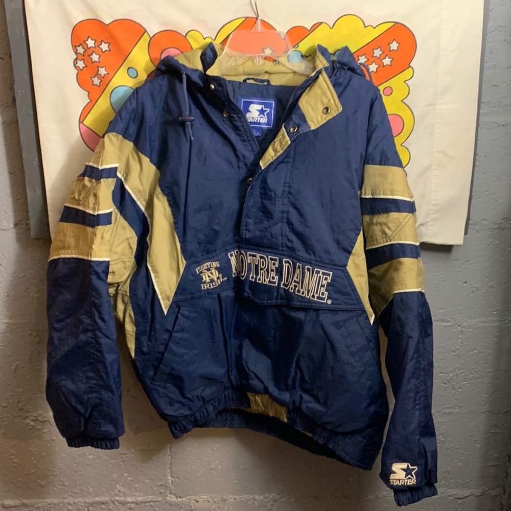 Notre Dame waterproof Starter jacket